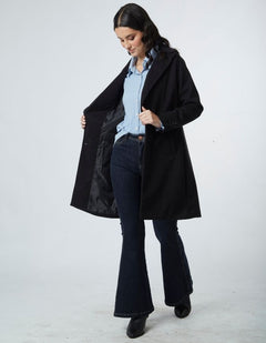 Abrigo Tana Negro