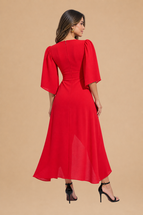 Vestido Majo Rojo