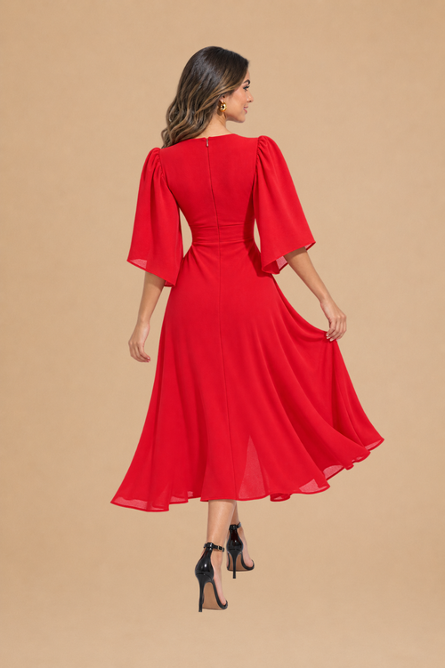 Vestido Majo Rojo