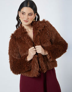 Abrigo Genesis Marrón