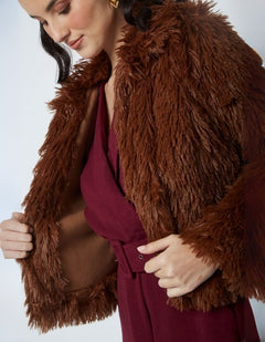 Abrigo Genesis Marrón