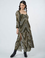 Vestido Nadia Verde Print