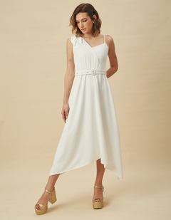 Vestido Almendra Blanco