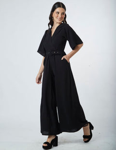 Enterizo Ivana Negro