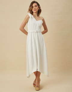 Vestido Almendra Blanco