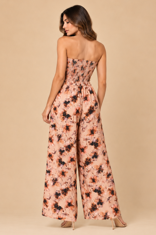 Enterizo Fonseca Naranja Print