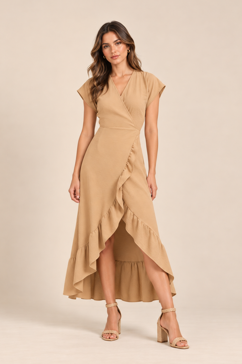 Vestido Eva Beige