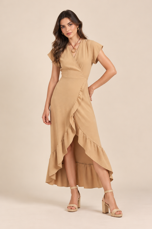 Vestido Eva Beige