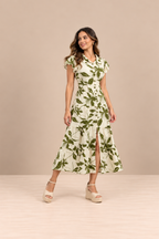 Vestido Belgica Verde Print