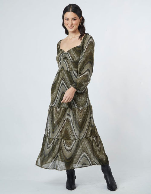 Vestido Nadia Verde Print