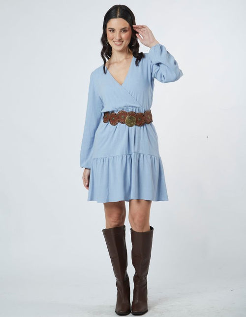 Vestido Romina Celeste