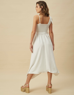 Vestido Almendra Blanco