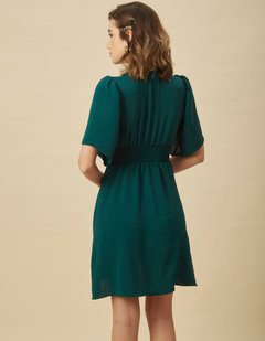 Vestido Bea Verde Botella