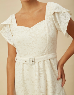 Vestido Noelia Blanco Encaje