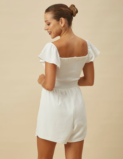 Enterizo Mercedes Blanco