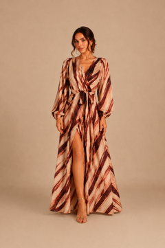 Vestido Isabella Tierra Print