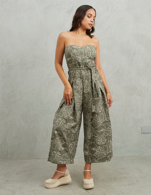 Enterizo Fonseca Verde Print