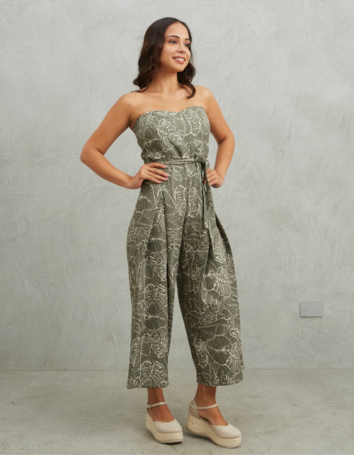 Enterizo Fonseca Verde Print