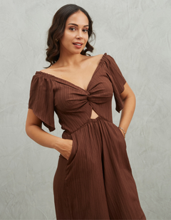 Enterizo Maldivas Marrón