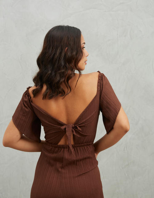 Enterizo Maldivas Marrón