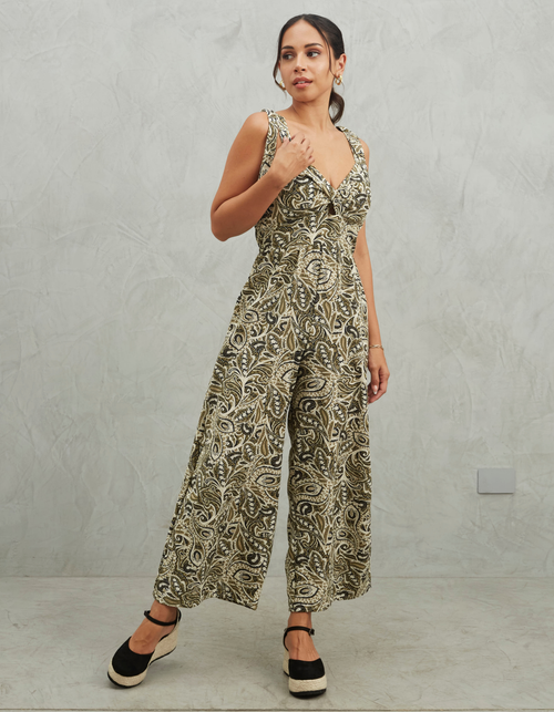 Enterizo Sirena Verde Print