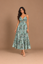 Vestido Positano Verde Print
