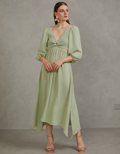 Vestido Silvia Verde Olivo