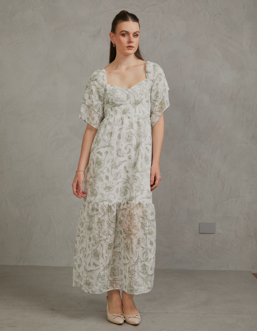 Vestido Aixa Verde Print