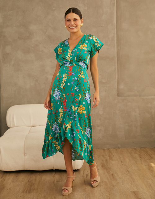 Vestido Eva Verde Print