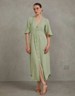 Vestido Alana Verde Olivo