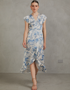 Vestido Eva Azul Print