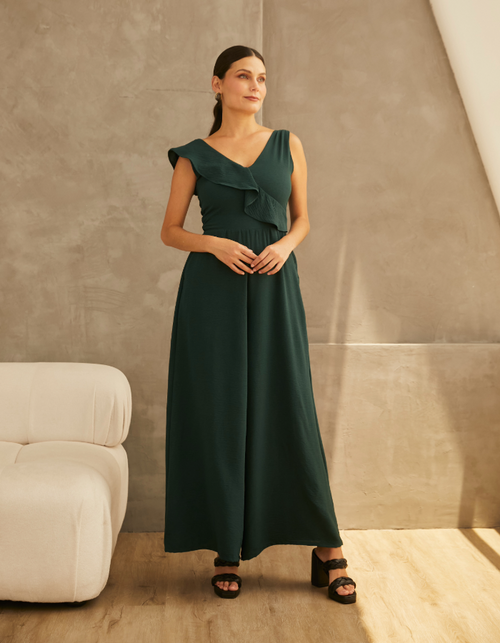 Enterizo Pame Verde Militar