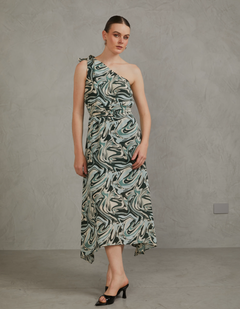 Vestido Marina Verde Print