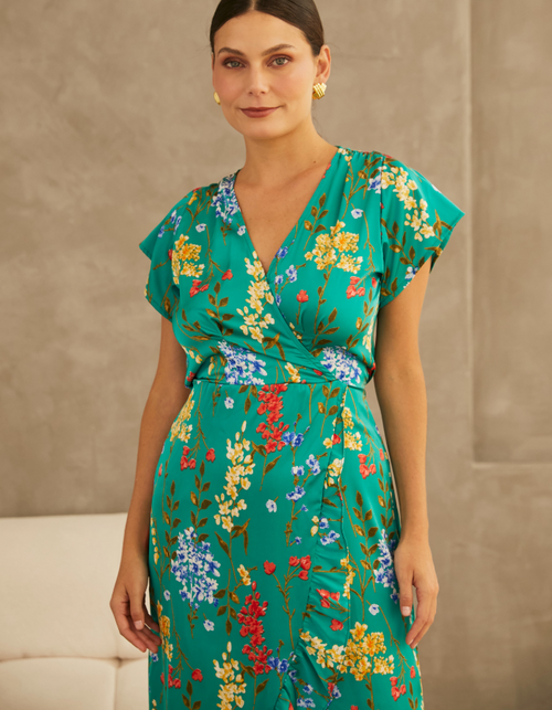 Vestido Eva Verde Print