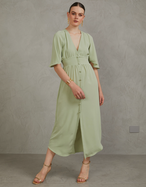 Vestido Alana Verde Olivo