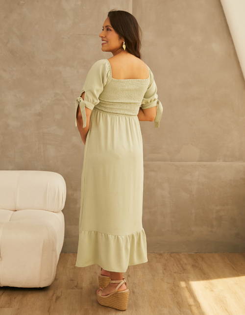 Vestido Ilse Verde Olivo