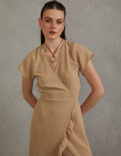 Vestido Eva Beige