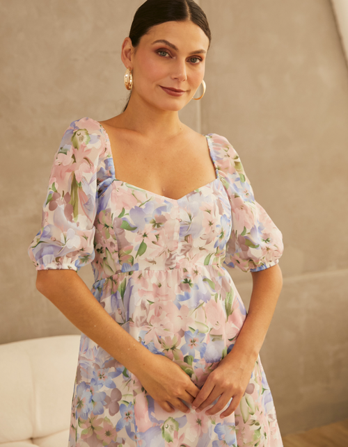 Vestido Miami Rosa Print