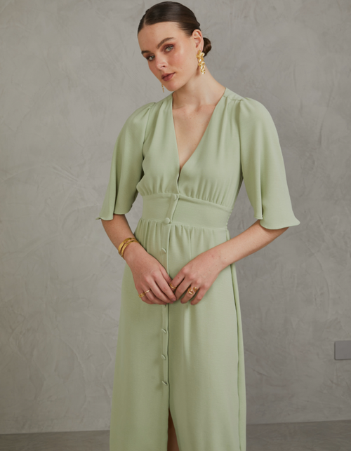 Vestido Alana Verde Olivo