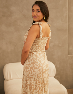 Vestido Moli Marron Print