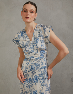 Vestido Eva Azul Print