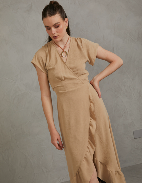 Vestido Eva Beige