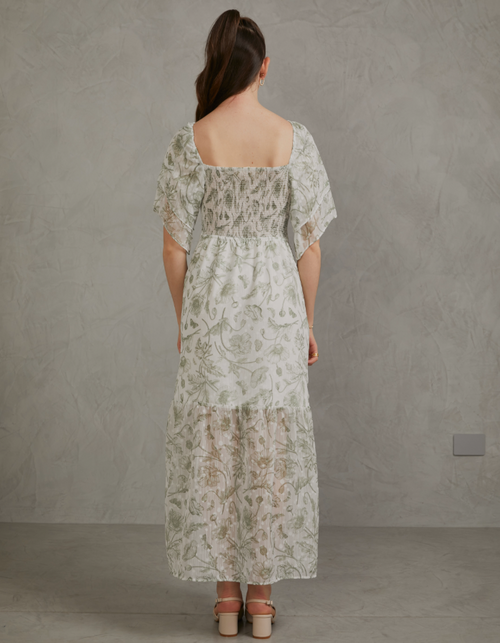 Vestido Aixa Verde Print