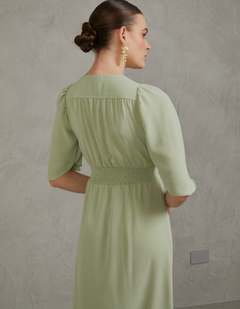 Vestido Alana Verde Olivo