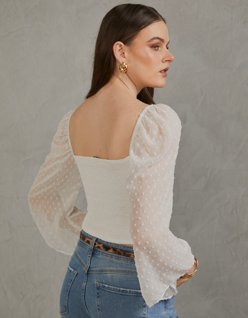 Blusa Emilia Blanco
