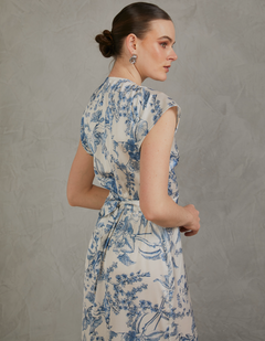Vestido Eva Azul Print
