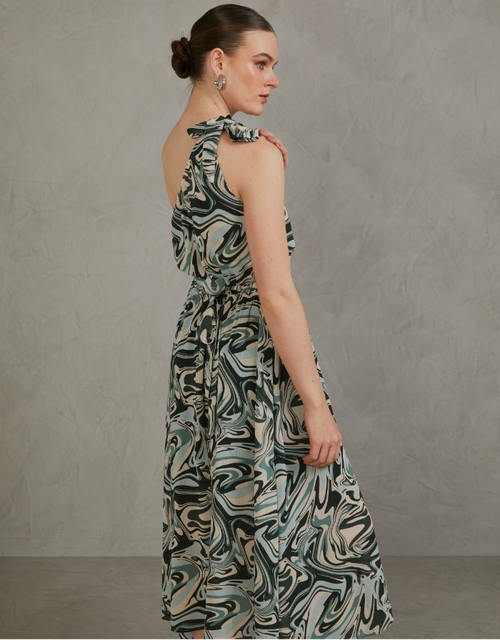 Vestido Marina Verde Print