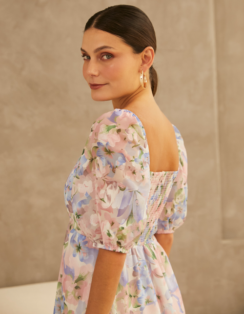 Vestido Miami Rosa Print