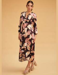 Vestido Isabella Negro Print