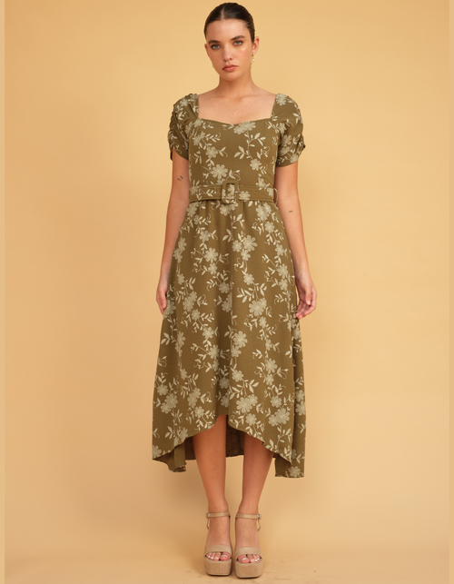 Vestido Mallorca Verde Print